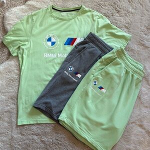 Puma BMW Motorsport Shorts Tee Outfit XL XXL